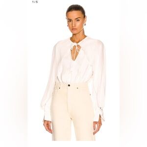 Jonathan Simkhai Naya bodysuit blouse Size Small